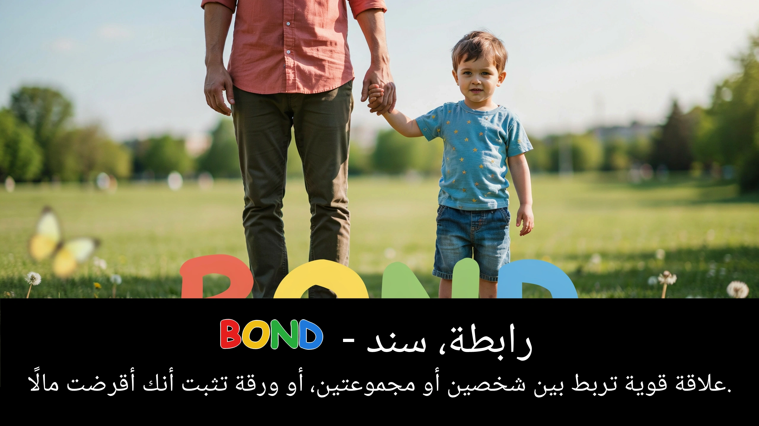 Arabic Illustration for bond